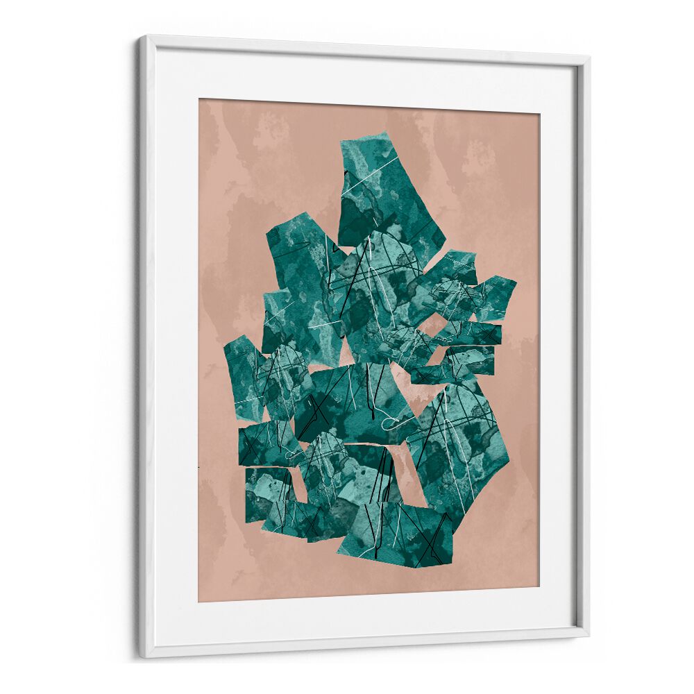 Stylish GREEN GEOMETRIC SHAPES, GEOMETRIC ART PRINTS enhance modern decor with their unique, versatile designs.
