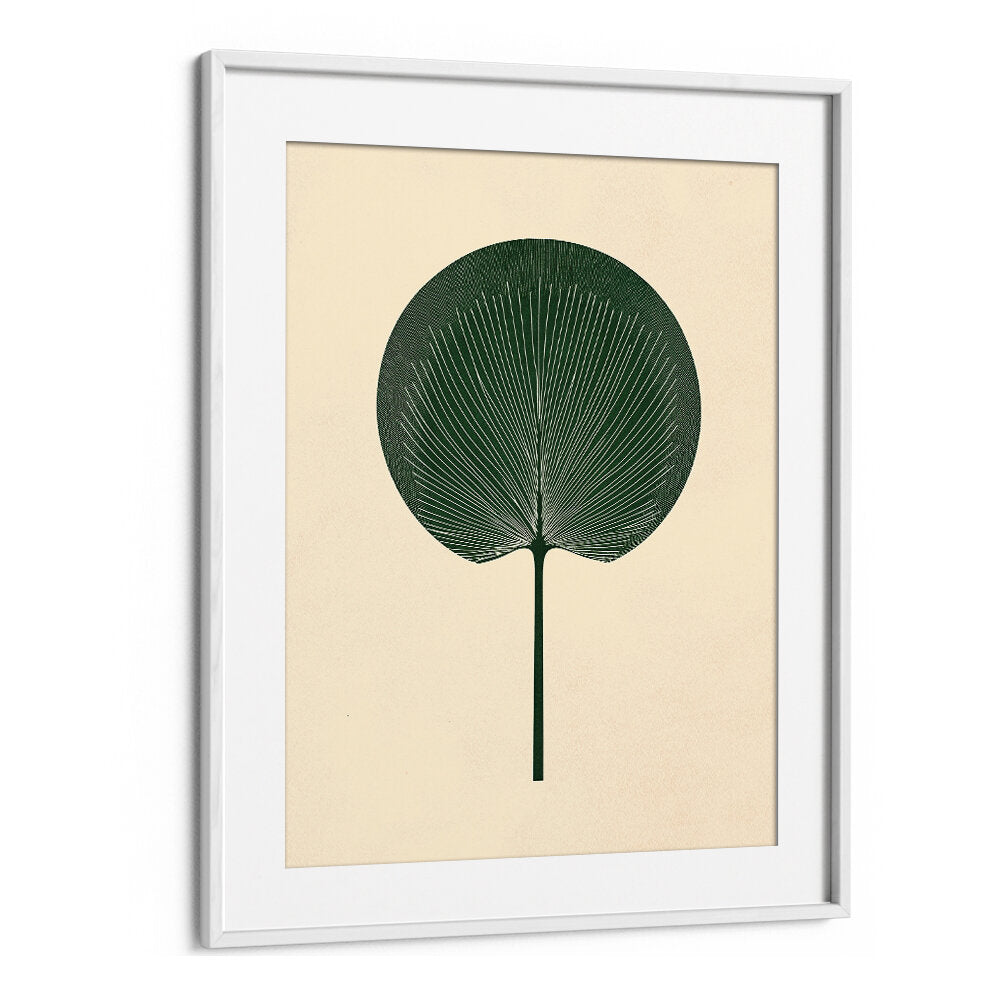 GREEN PALM LEAF , FLORAL FLOWER PAINTINGS