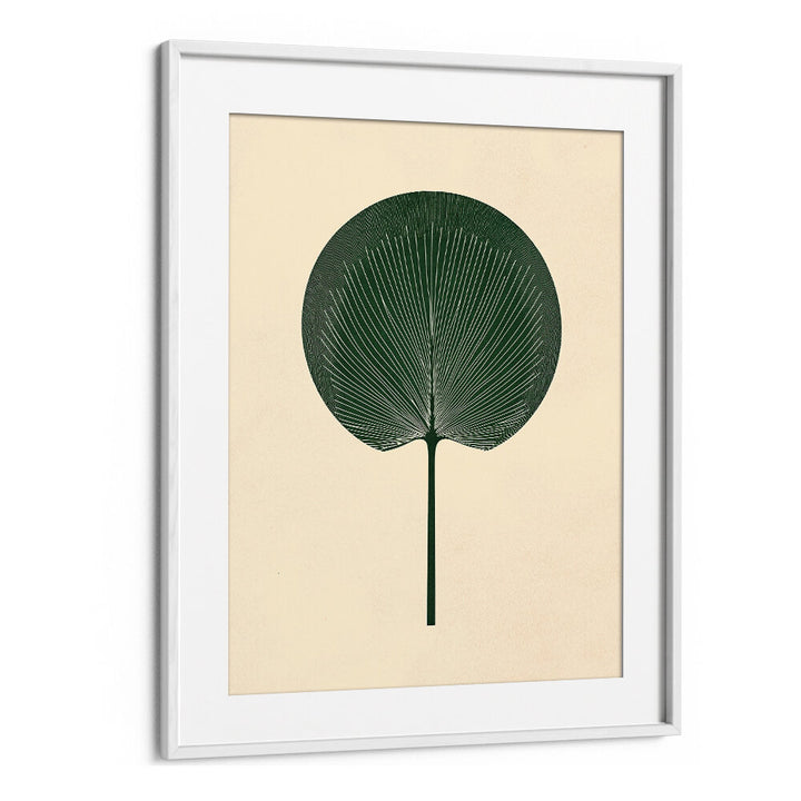 GREEN PALM LEAF , FLORAL FLOWER PAINTINGS
