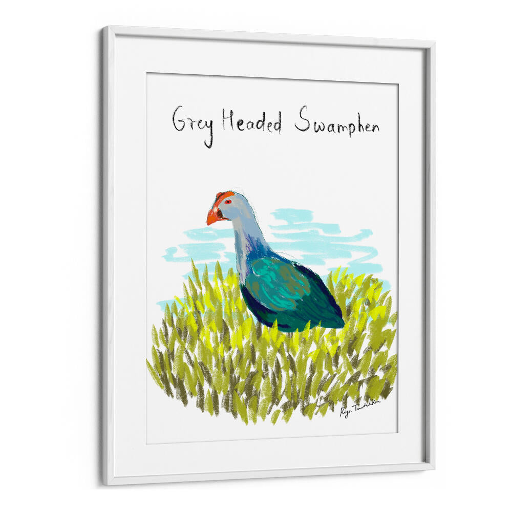 GREY HEADED SWAMPHEN