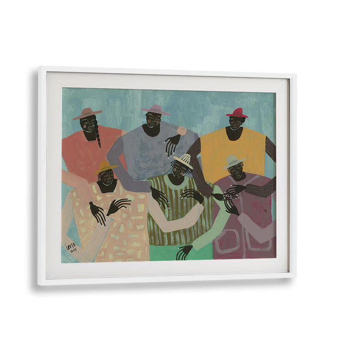 GROUP CHAT, PORTRAITS & FIGURATIVE ILLUSTRATIONS