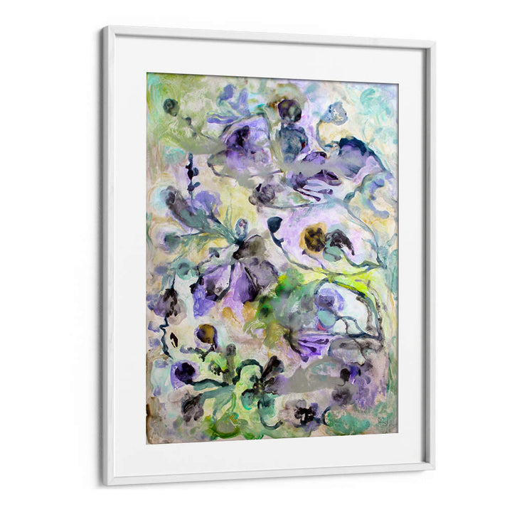 HERBARIUM DANCE , FLORAL FLOWER PAINTINGS