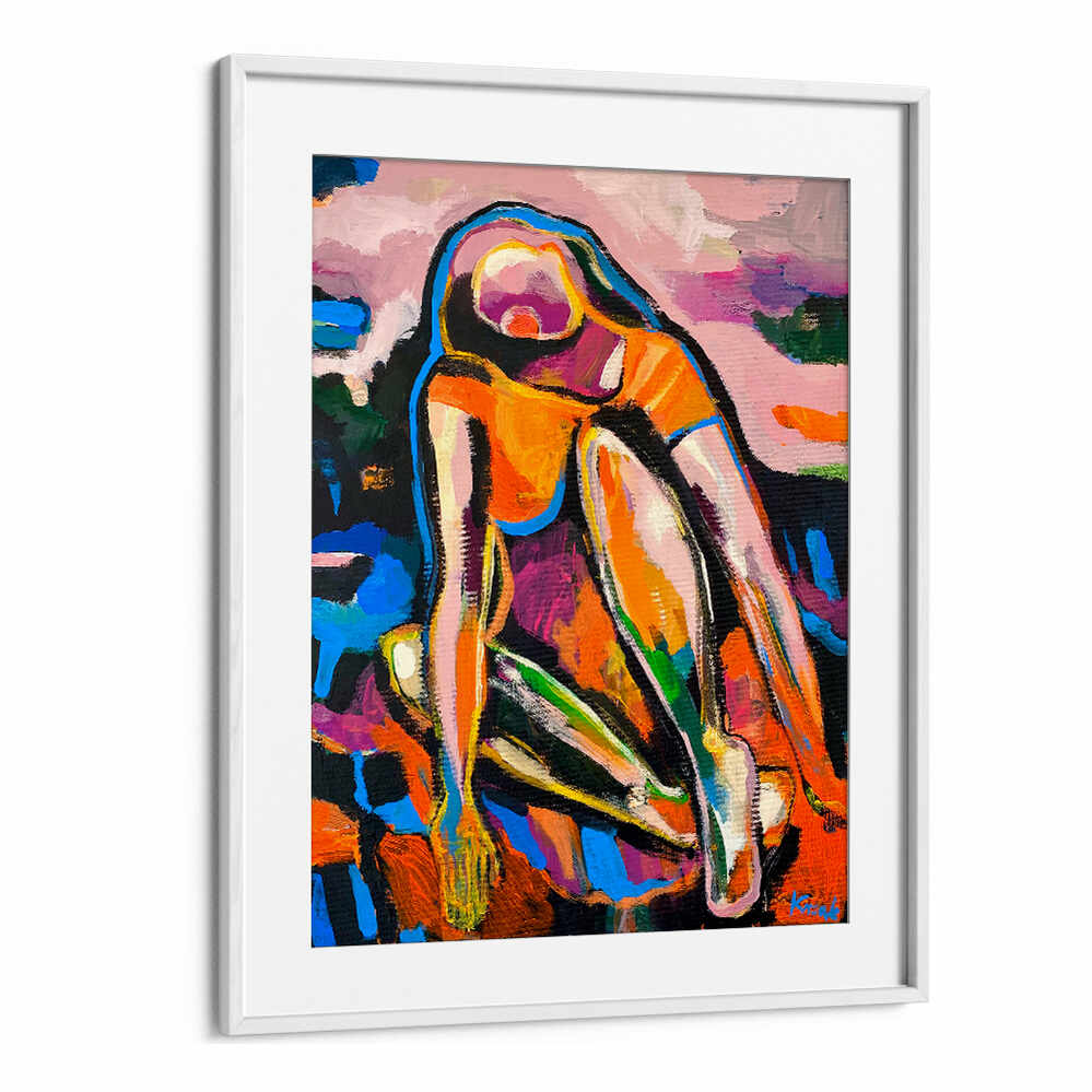 HERE I GLOW , PORTRAITS & FIGURATIVE ILLUSTRATIONS