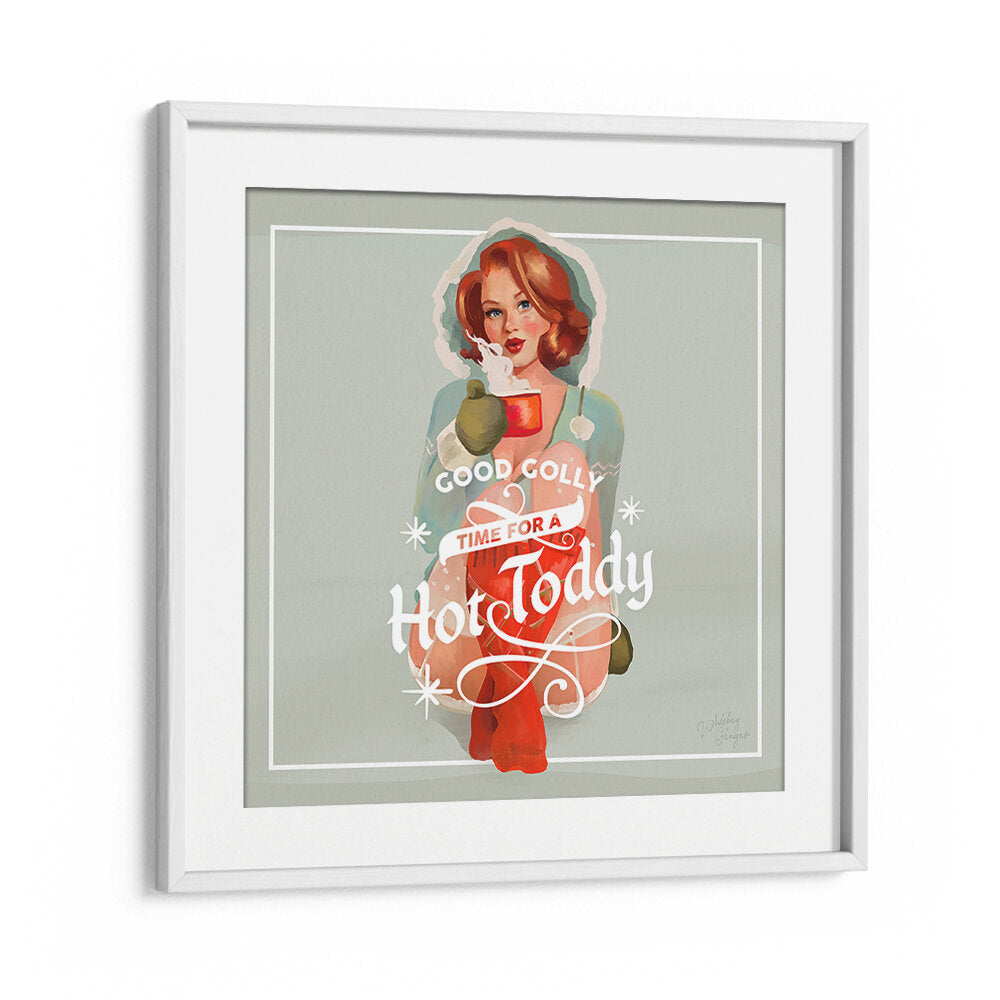 HOT TODDY REDHEAD VINTAGE , BAR & CAFE ART