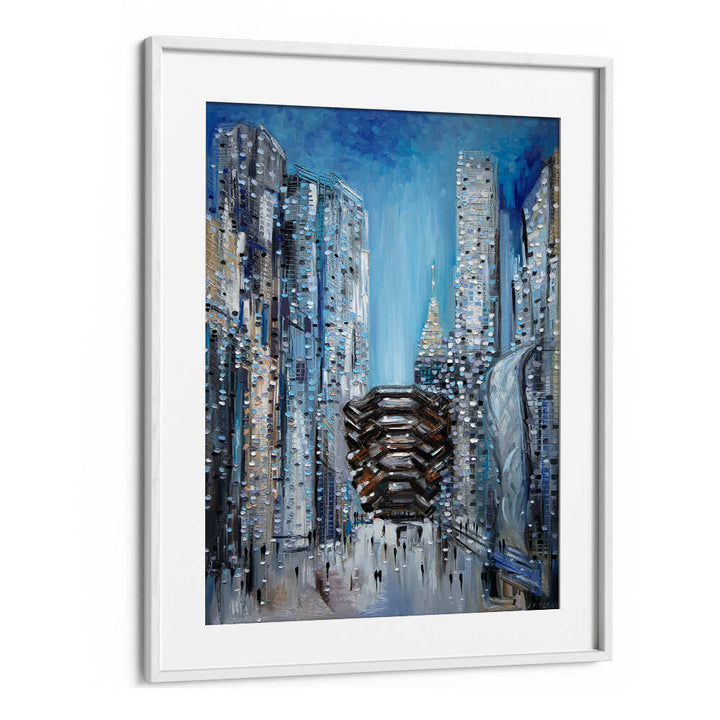 HUDSON YARDS , MODERN IMPRESSIONISM PAINTINGS