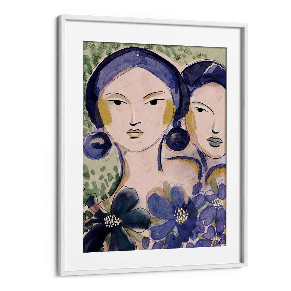 INDIGO TWO , PORTRAITS & FIGURATIVE ILLUSTRATIONS