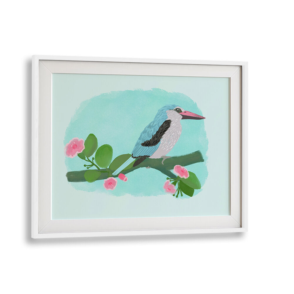 KINGFISHER I , ANIMAL PAINTINGS