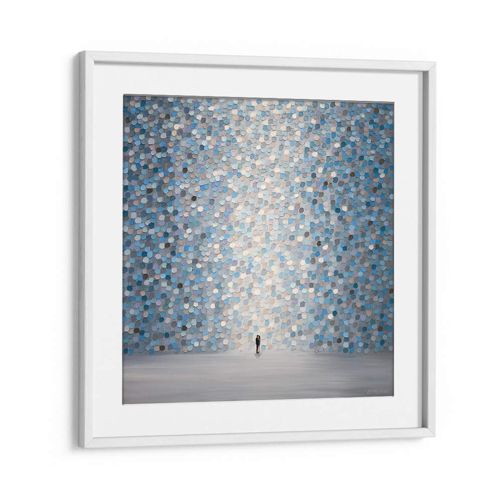 KISS IN THE MOONLIGHT , MODERN IMPRESSIONISM PAINTINGS