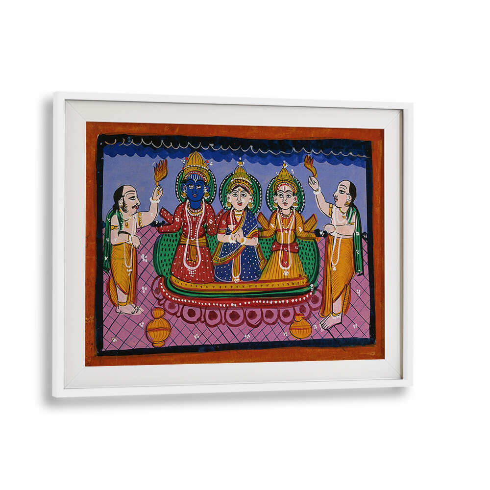 KRISHNA, RAKMINI, BALARAMA IN JAGANNATH STYLE