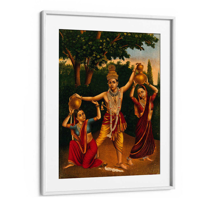 KRISHNA SPILLING THE MILK