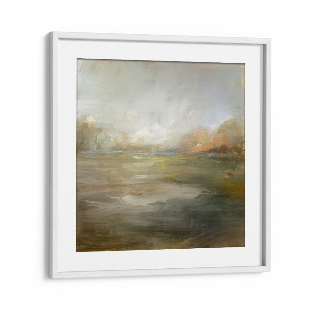 Serene LAKE SIDE, LANDSCAPE PAINTINGS showcasing tranquil views and lush greenery for a peaceful home ambiance.