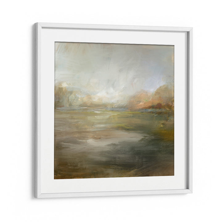 Serene LAKE SIDE, LANDSCAPE PAINTINGS showcasing tranquil views and lush greenery for a peaceful home ambiance.
