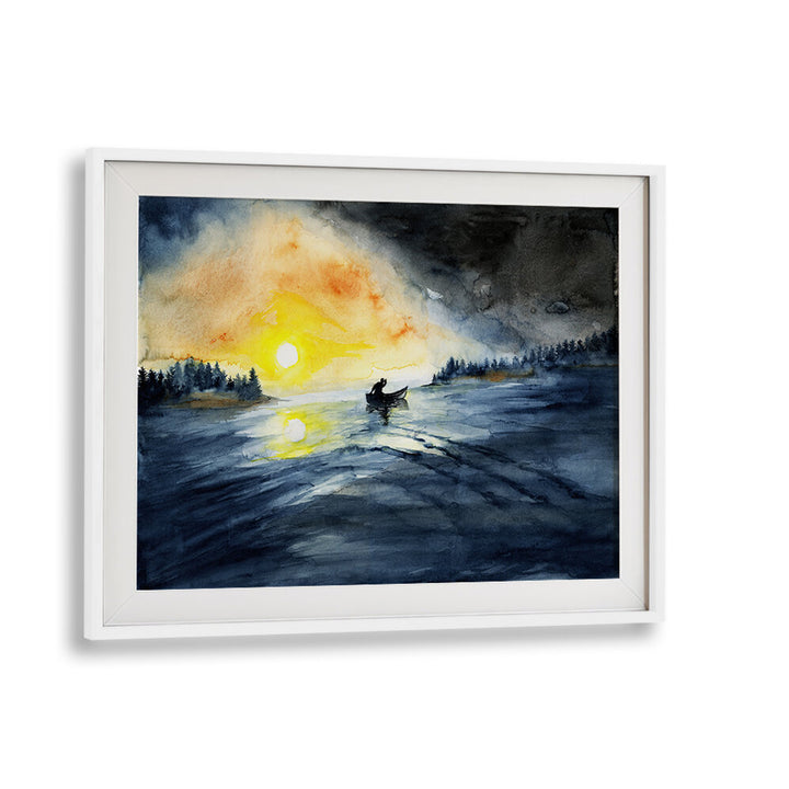 LAKE WASWANAPI , LANDSCAPE PAINTINGS