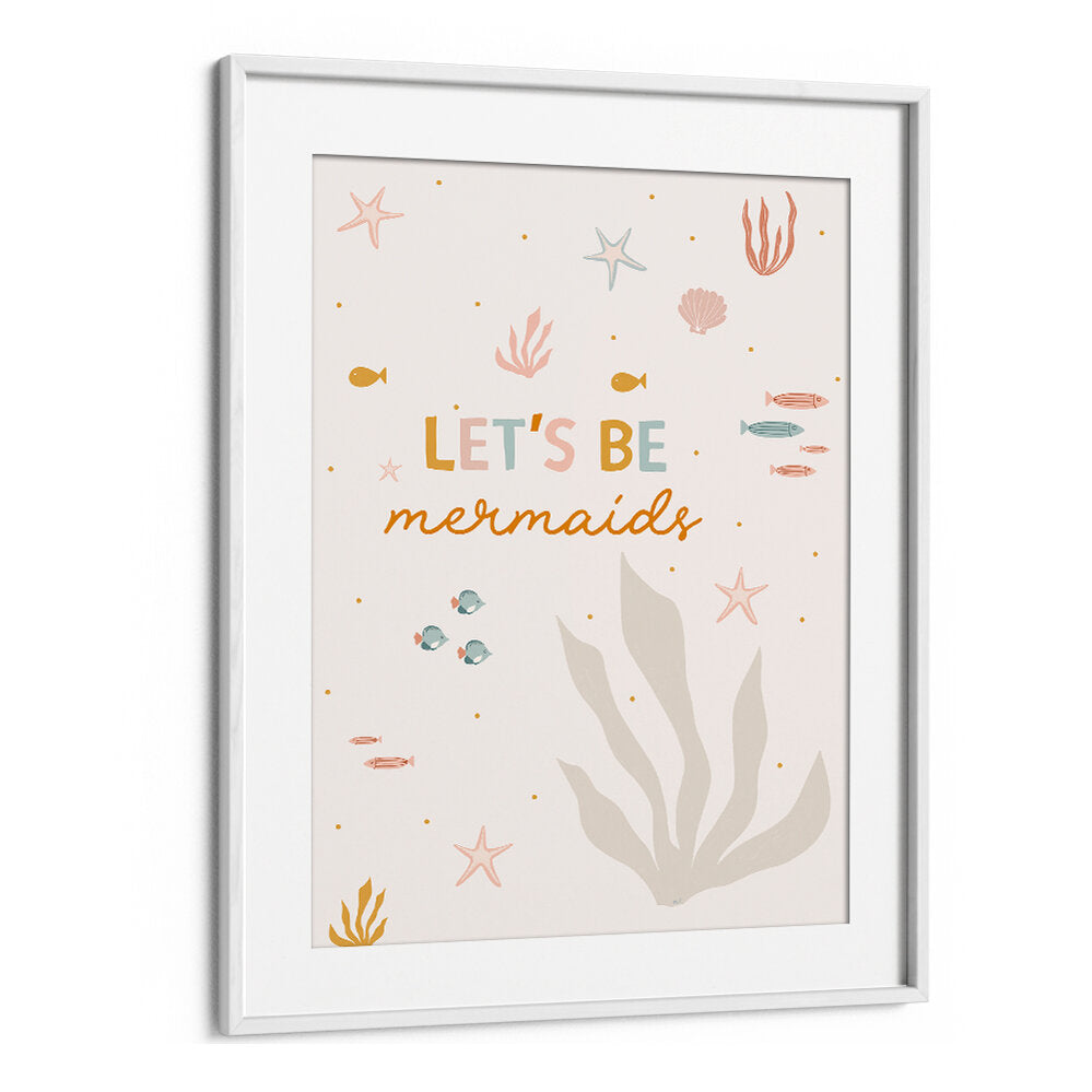 LET'S BE MERMAIDS , KIDS ROOM PAINTINGS