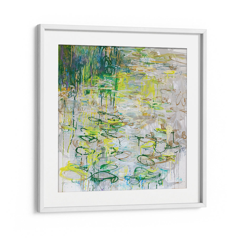 LILY POND ABSTRACTION