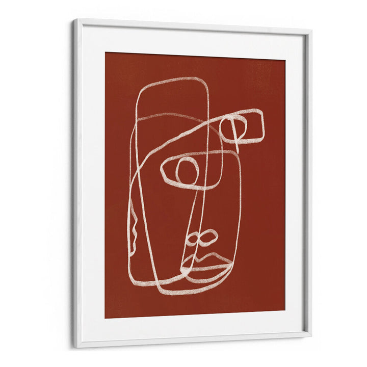 LINE ART TERRACOTTA II , LINE ART PAINTINGS