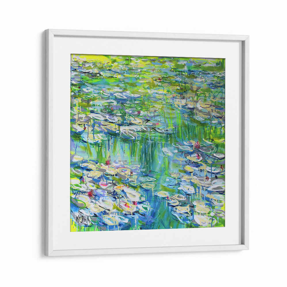 LIQUID SERENITY , FLORAL FLOWER PAINTINGS