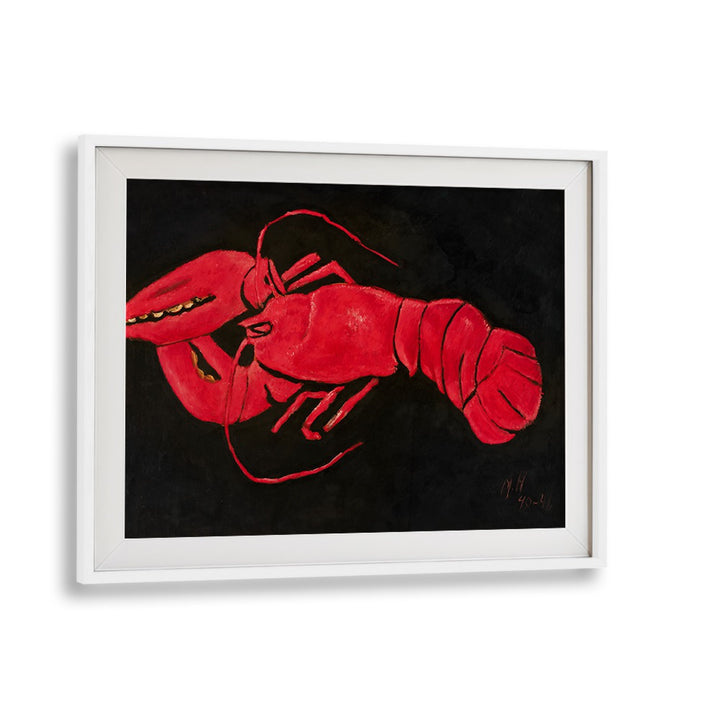 LOBSTER ON BLACK BACKGROUND (1940 - 1941)  , VINTAGE PAINTINGS