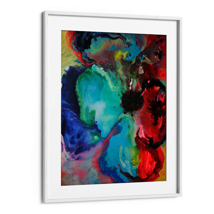 LOVERS POPPY , FLORAL FLOWER PAINTINGS