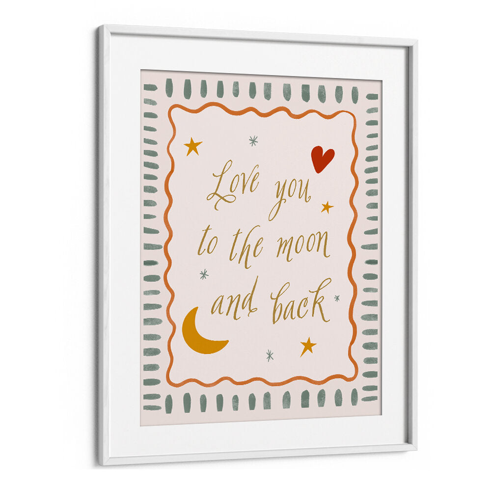 LOVE YOU TO THE MOON , KIDS ROOM PAINTINGS