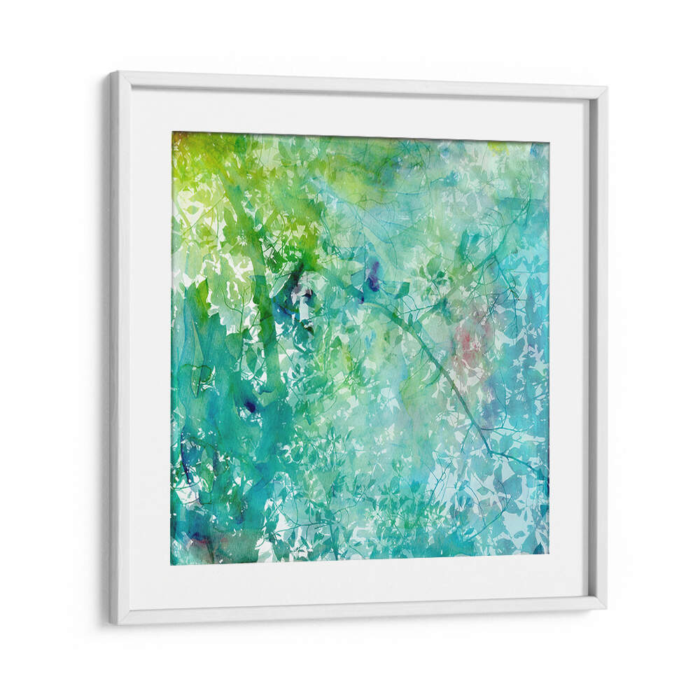 LUSH GREEN HUES , ABSTRACT PAINTINGS