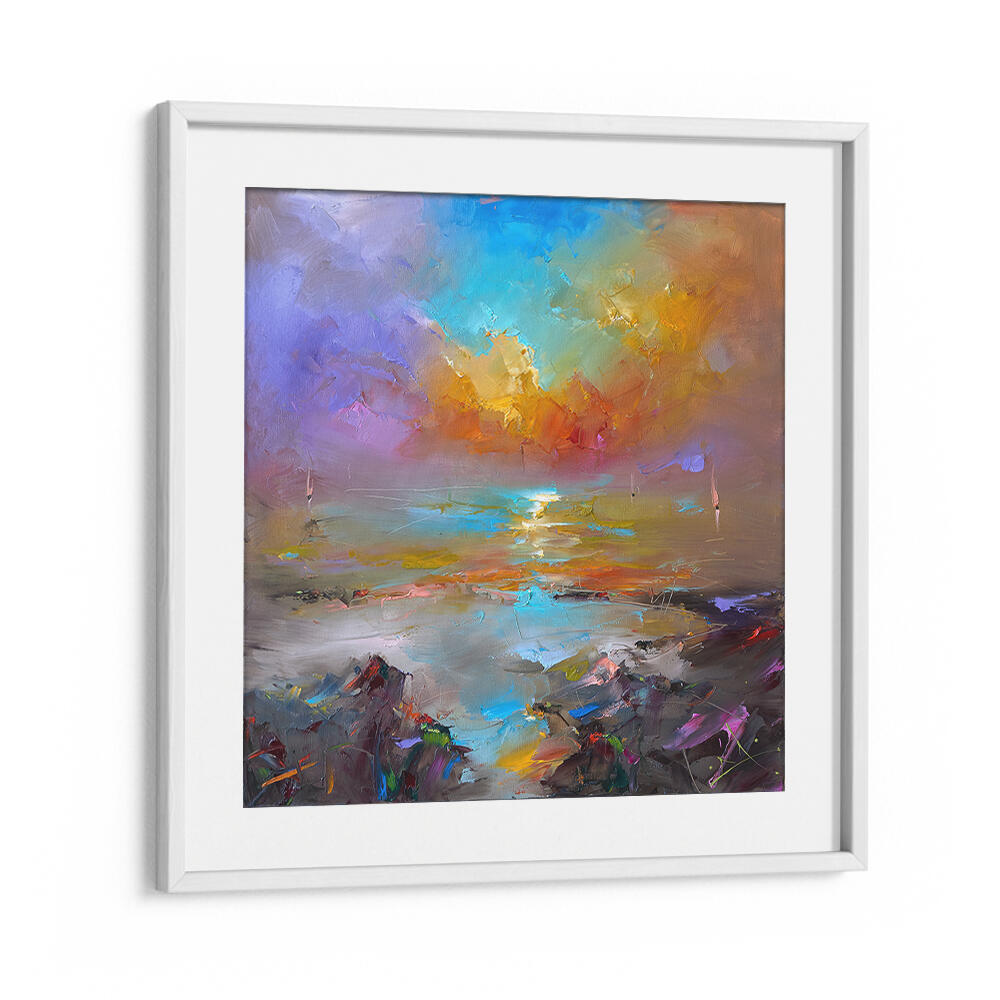 MAGIC SUNSET ,ABSTRACT PAINTINGS
