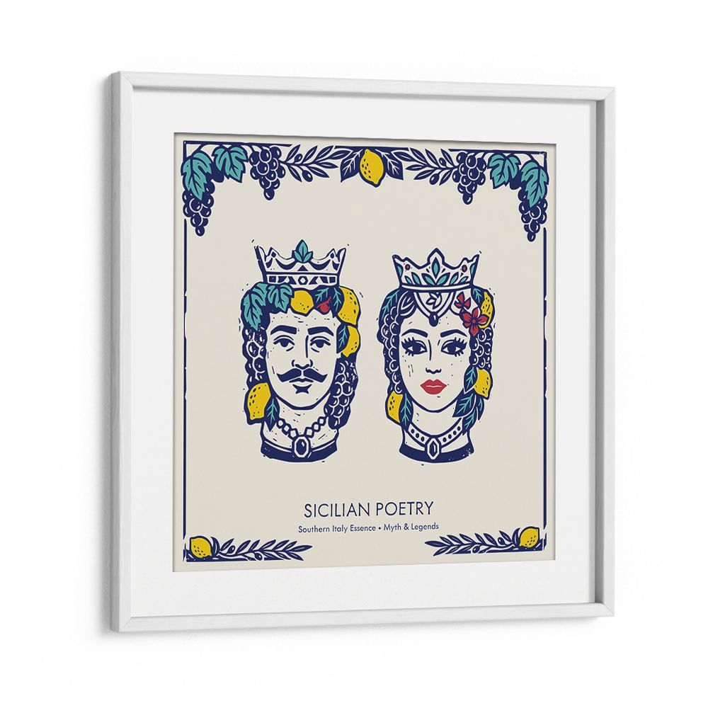SICILIAN KING AND QUEEN
