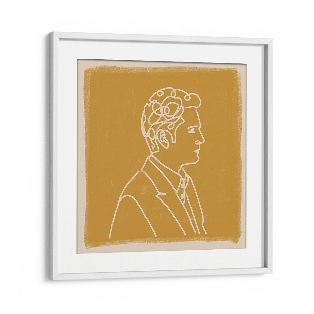 MAN LIINE DRAWING , LINE ART PAINTINGS