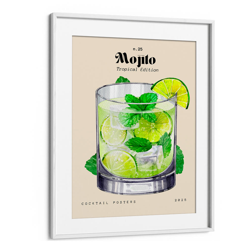 MINTY LIME REFRESH , BAR & CAFE ART