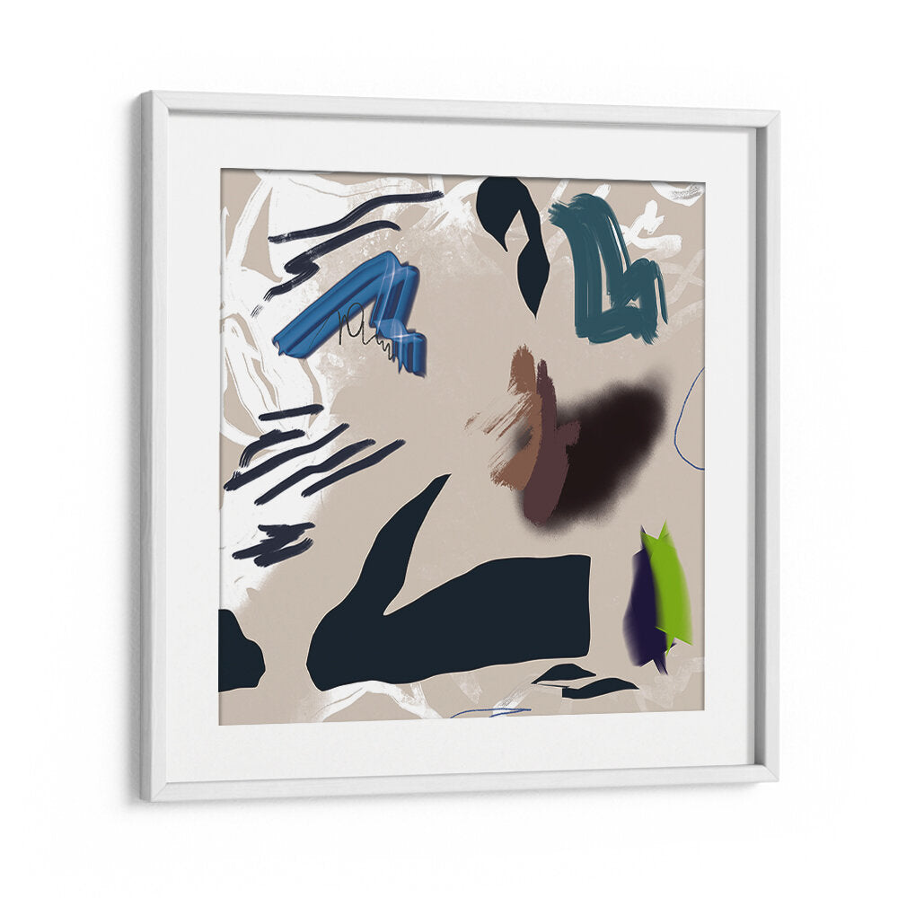 MIXED MEDIA ABSTRACT V , ABSTRACT PAINTINGS