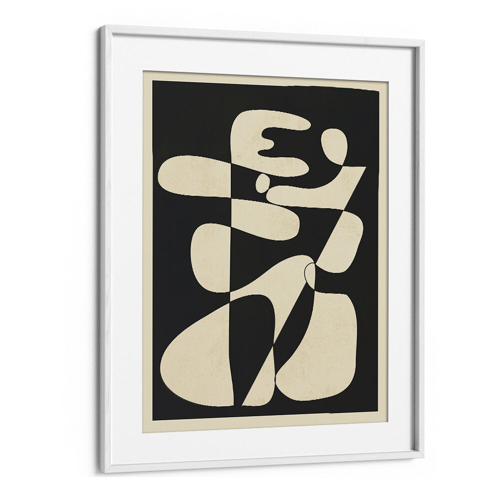 MODERN ABSTRACT CONTRAST – NOIR , ABSTRACT PAINTINGS