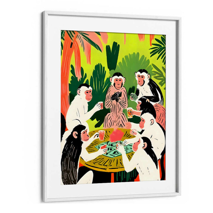 MONKEY POKERR , ANIMAL PAINTINGS