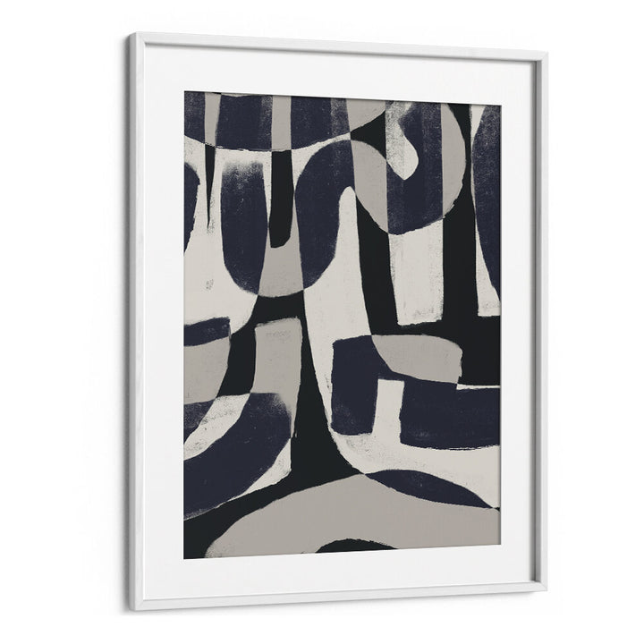 MONOCHROME ABSTRACT FORMS , ABSTRACT PAINTINGS