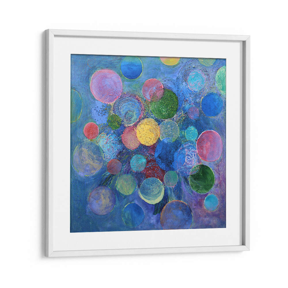 MOON BLOOMS , ABSTRACT PAINTINGS