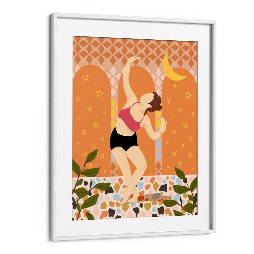 MOONLIT DANCE , PORTRAITS & FIGURATIVE ILLUSTRATIONS