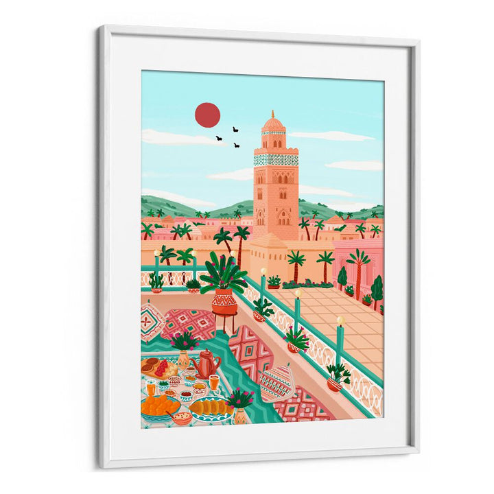 MOROCCAN MORNING BLISS , TRAVEL POSTERS