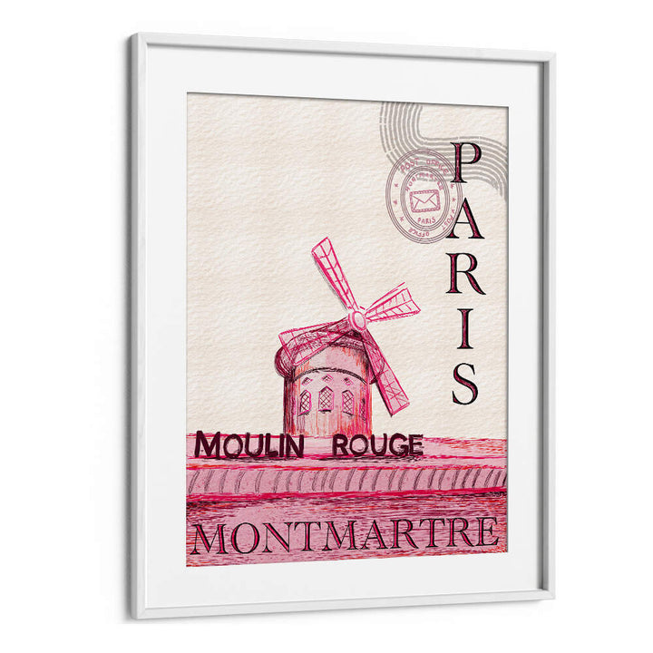 MOULIN ROUGE PARIS , TRAVEL POSTERS