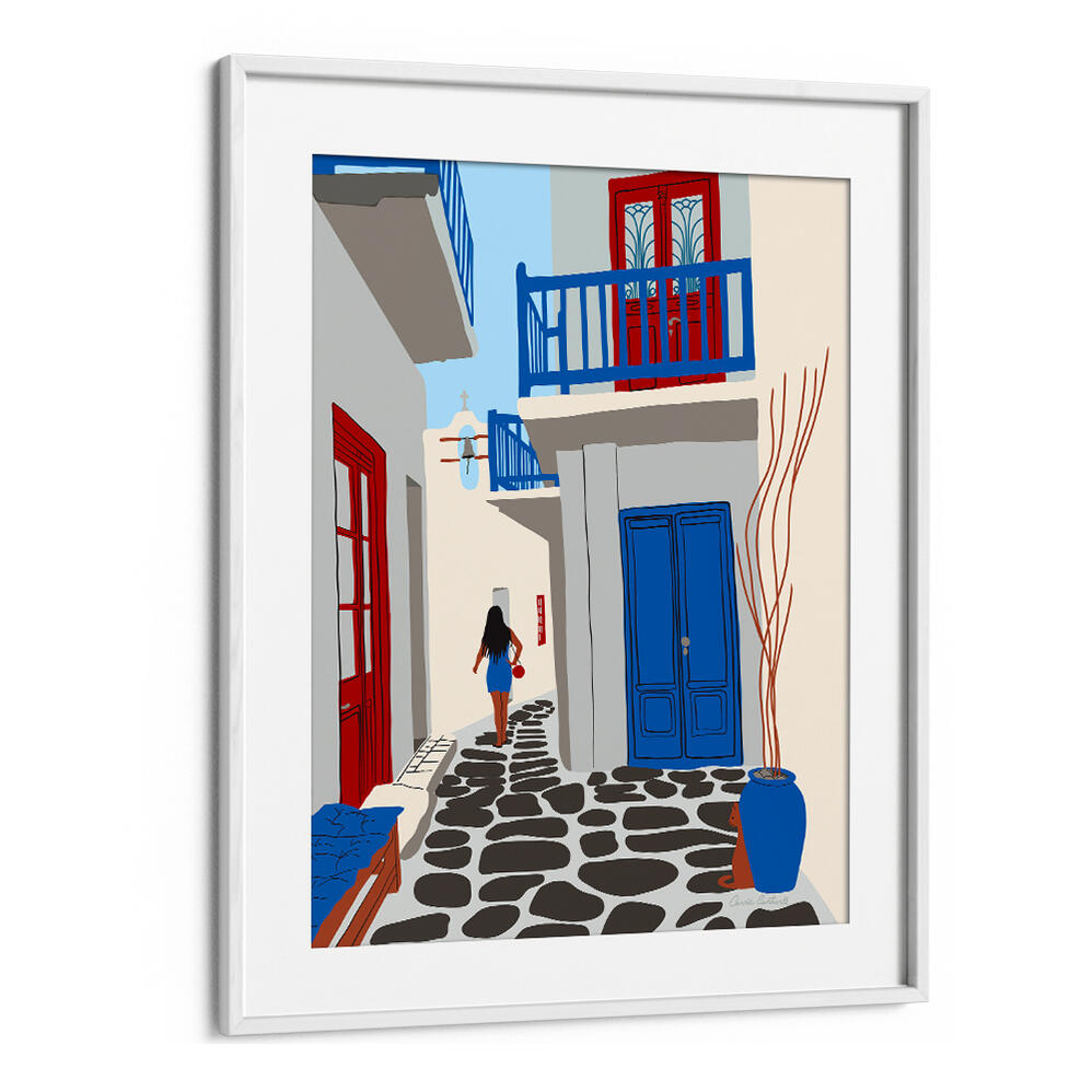 MYKONOS ALLE , TRAVEL POSTERS