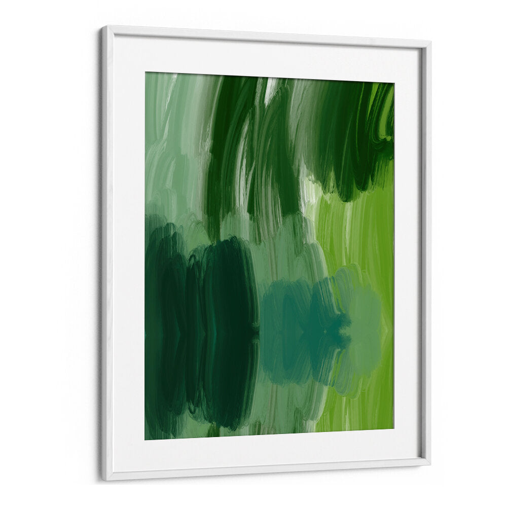 NUANCES DE VERT , ABSTRACT PAINTINGS