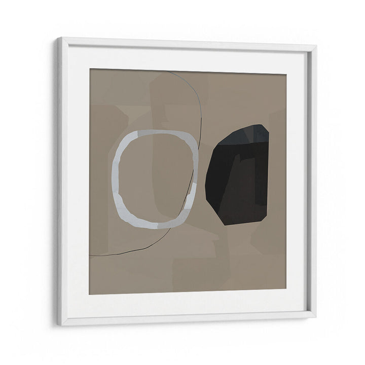 Elegant NEUTRAL SHAPES II, ABSTRACT PAINTINGS showcasing minimalism and modern design; perfect for contemporary decor.