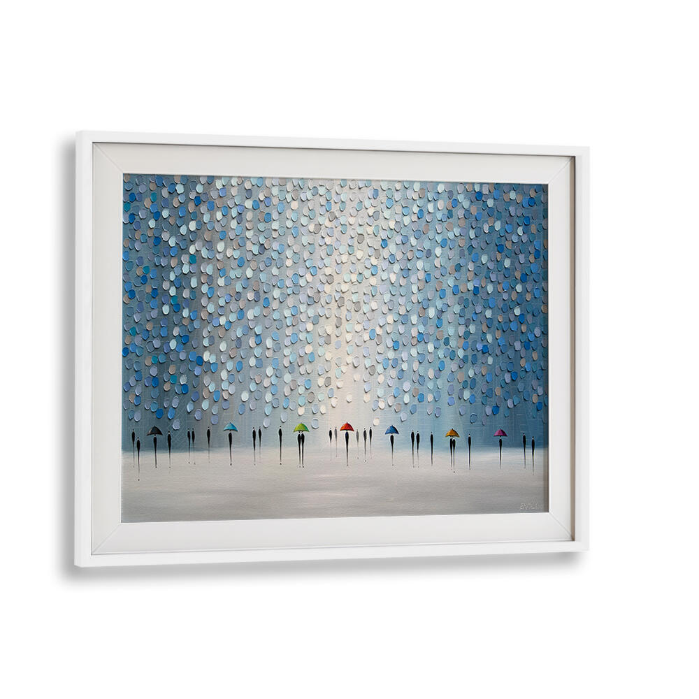 NEW RAIN , MODERN IMPRESSIONISM PAINTINGS