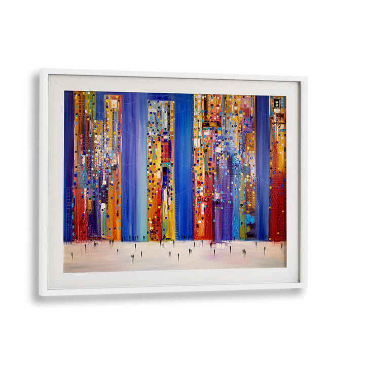 NIGHT STREETS , MODERN IMPRESSIONISM PAINTINGS