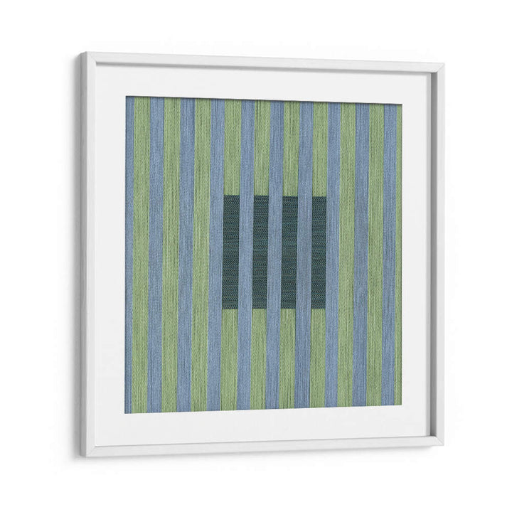 LAGOON GREEN VII , GEOMETRIC ART PRINTS