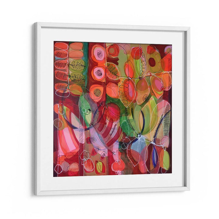 Vibrant hues and dynamic shapes define NOTHING LIKE SUMMER I, ABSTRACT PAINTINGS, enhancing any contemporary space.