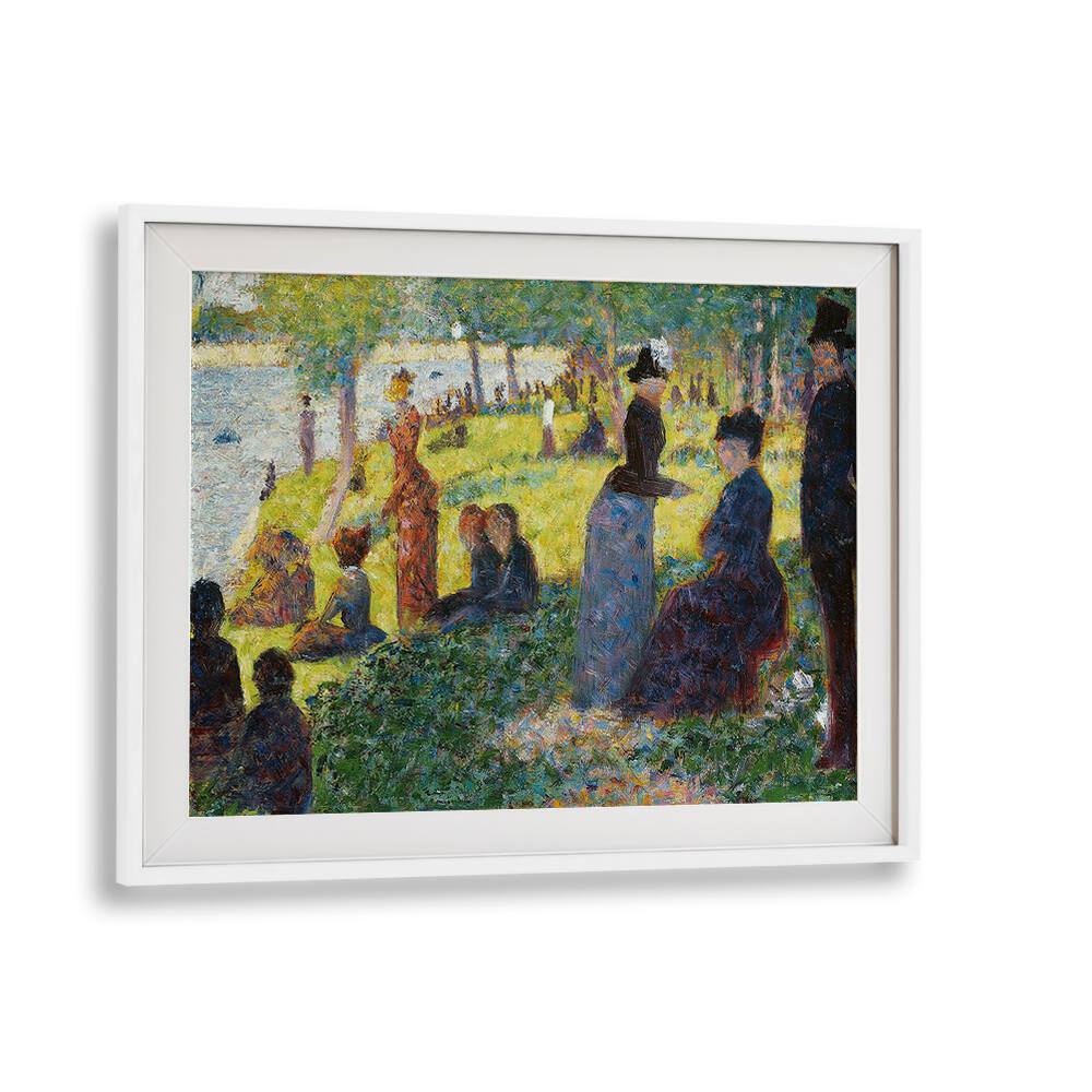 OIL SKETCH FOR “LA GRANDE JATTE” , VINTAGE PAINTINGS