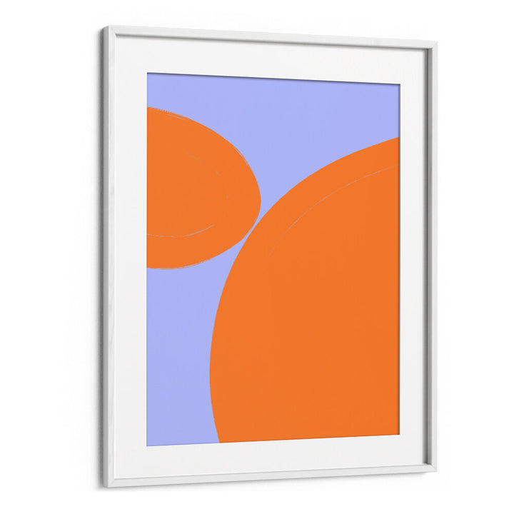 ORANGE HARMONY BLISS , GEOMETRIC ART PRINTS