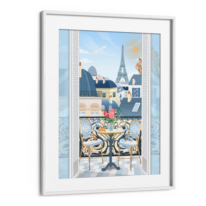 PARIS TERRACE , TRAVEL POSTERS