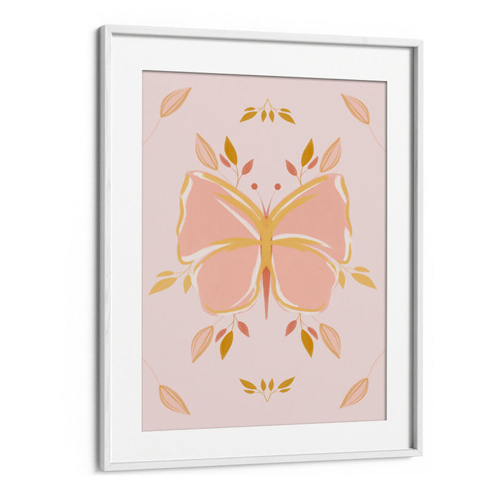 PASTEL FLORAL BUTTERFLY , KIDS ROOM PAINTINGS