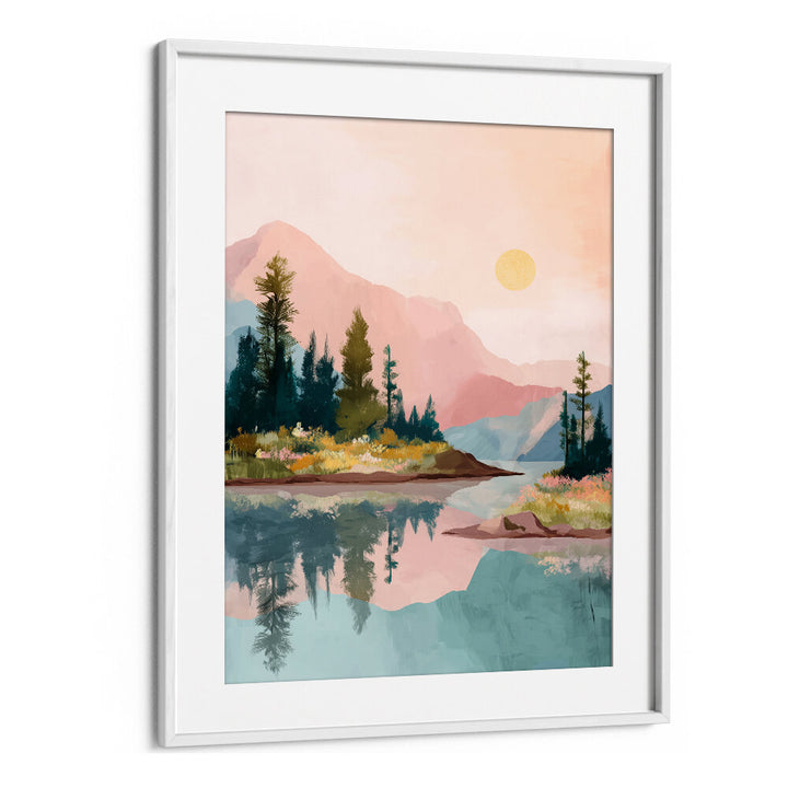 PASTEL MODERN LAKE