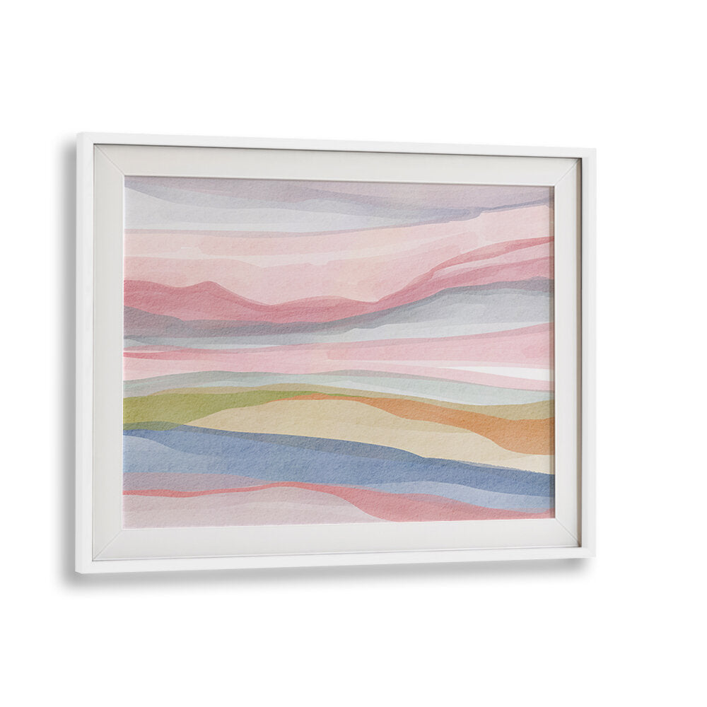 PASTEL WATERCOLOUR LANDSCAPE